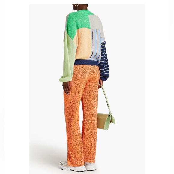 NWT Stine Goya Adonis Jacquard Knit Sweater in Multicolor, Size L - Picture 2 of 11